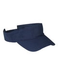 Big Accessories BX006 Cotton Twill Visor Front Thumbnail