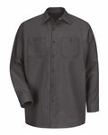 Red Kap SP14 Long Sleeve Industrial Work Shirt Front Thumbnail