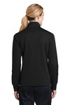 sport-tek lst241 ladies sport-wick ® fleece full-zip jacket Back Thumbnail