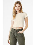 Bella + Canvas 1010BE Ladies' Micro Ribbed Baby Tee Front Thumbnail