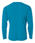 a4 n3165 men's cooling performance long sleeve t-shirt Back Thumbnail