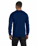 Gildan G840 Adult 50/50 Long-Sleeve T-Shirt Back Thumbnail