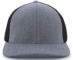 Pacific Headwear P405 Heather Trucker PacFlex Cap Front Thumbnail