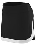 Augusta Sportswear AG2410 Ladies Action Color Block Skort Front Thumbnail