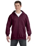 Hanes F280 Ultimate Cotton ® - Full-Zip Hooded Sweatshirt Front Thumbnail