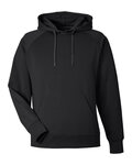 j america 8750ja unisex apex fleece hooded sweathirt Front Thumbnail