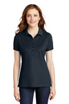 Port Authority L555 Ladies Stretch Pique Polo Front Thumbnail