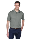 Harriton M354 Men's Micro-Piqué Polo Back Thumbnail