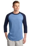 Sport-Tek T200 Colorblock Raglan Jersey Front Thumbnail