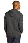 District DT8102 Re-Fleece ™ Full-Zip Hoodie Back Thumbnail