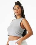 Bella + Canvas 1013BE Ladies' Micro Rib Muscle Crop Tank Side Thumbnail