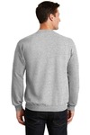 port & company pc78 core fleece crewneck sweatshirt Back Thumbnail