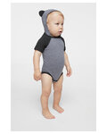 Rabbit Skins 4417 Infant Character Hooded Bodysuit with Ears Side Thumbnail