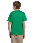 hanes 5370 youth ecosmart ® 50/50 cotton/poly t-shirt Back Thumbnail