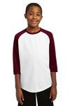 sport-tek yst205 youth posicharge® baseball jersey Front Thumbnail