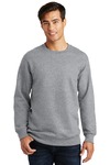 port & company pc850 fan favorite fleece crewneck sweatshirt Front Thumbnail