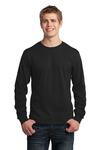 Port & Company PC54LS Long Sleeve Core Cotton Tee Front Thumbnail