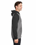 team 365 tt96cb unisex zone hydrosport™ heavyweight colorblock hooded sweatshirt Side Thumbnail