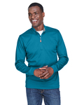 devon & jones dg479 men's drytec20™ performance quarter-zip Back Thumbnail