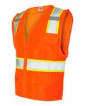 Kishigo 1163-1164 Ultra-Cool™ Solid Front Vest with Mesh Back Side Thumbnail