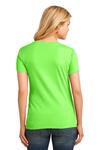 port & company lpc54v ladies core cotton v-neck tee Back Thumbnail