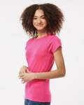 Gildan G640L Ladies' Softstyle® Fitted T-Shirt Side Thumbnail