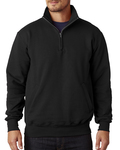champion s400 adult 9 oz. powerblend® quarter-zip pullover Side Thumbnail