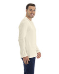 Next Level N3601 Men's Cotton Long-Sleeve Crew Side Thumbnail