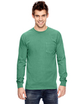 Comfort Colors C4410 Adult Heavyweight RS Long-Sleeve Pocket T-Shirt Back Thumbnail