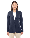Devon & Jones DP462W Ladies' Perfect Fit™ Shawl Collar Cardigan Side Thumbnail