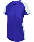 Augusta Sportswear 1523 Girls Cutter Jersey Front Thumbnail