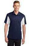 Sport-Tek ST655 Side Blocked Micropique Sport-Wick ® Polo Front Thumbnail