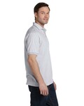 Hanes 054 Adult 50/50 EcoSmart® Jersey Knit Polo Side Thumbnail