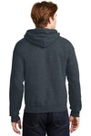 gildan g185 adult heavy blend™ 8 oz., 50/50 hooded sweatshirt Back Thumbnail