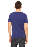 Bella + Canvas 3415C Unisex Triblend Short Sleeve V-Neck Te Back Thumbnail