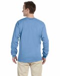 Gildan G240 100% Cotton Long Sleeve T-Shirt Back Thumbnail