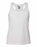 Badger Sport 2166 B Core Girls' Racerback Tank Front Thumbnail