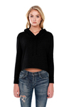 startee st1490 ladies' 4.3 oz., cvc cropped hoodie t-shirt Front Thumbnail