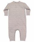 Rabbit Skins 4447 Infant Fleece One-Piece Bodysuit Back Thumbnail
