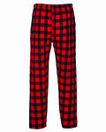 boxercraft bm6624 men's harley flannel pant with pockets Back Thumbnail