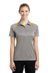 Sport-Tek LST665 Women's Heather Colorblock Contender ™ Polo Front Thumbnail
