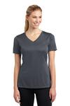 sport-tek lst353 women's posicharge ® competitor™ v-neck tee Front Thumbnail