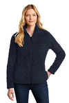 port authority l131 ladies cozy fleece jacket Front Thumbnail