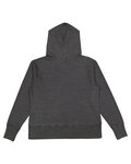 lat 3536 ladies' vintage wash fleece hooded sweatshirt Back Thumbnail