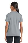 Sport-Tek LST340 Ladies PosiCharge ® RacerMesh ® V-Neck Tee Back Thumbnail