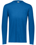 augusta sportswear 3075 adult 3.8 oz., tri-blend long sleeve t-shirt Front Thumbnail