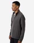 Devon & Jones DG740 Men's Berkley Textured Full-Zip Jacket Side Thumbnail