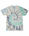 tie-dye cd100 adult t-shirt Front Thumbnail