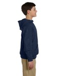 Jerzees 996Y Youth 8 oz. NuBlend® Fleece Pullover Hooded Sweatshirt Side Thumbnail