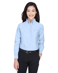 ultraclub 8990 ladies' classic wrinkle-resistant long-sleeve oxford Front Thumbnail